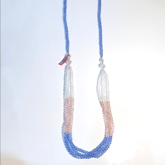 New Kalifano Crystal Glass Necklace - Picture 4 of 8